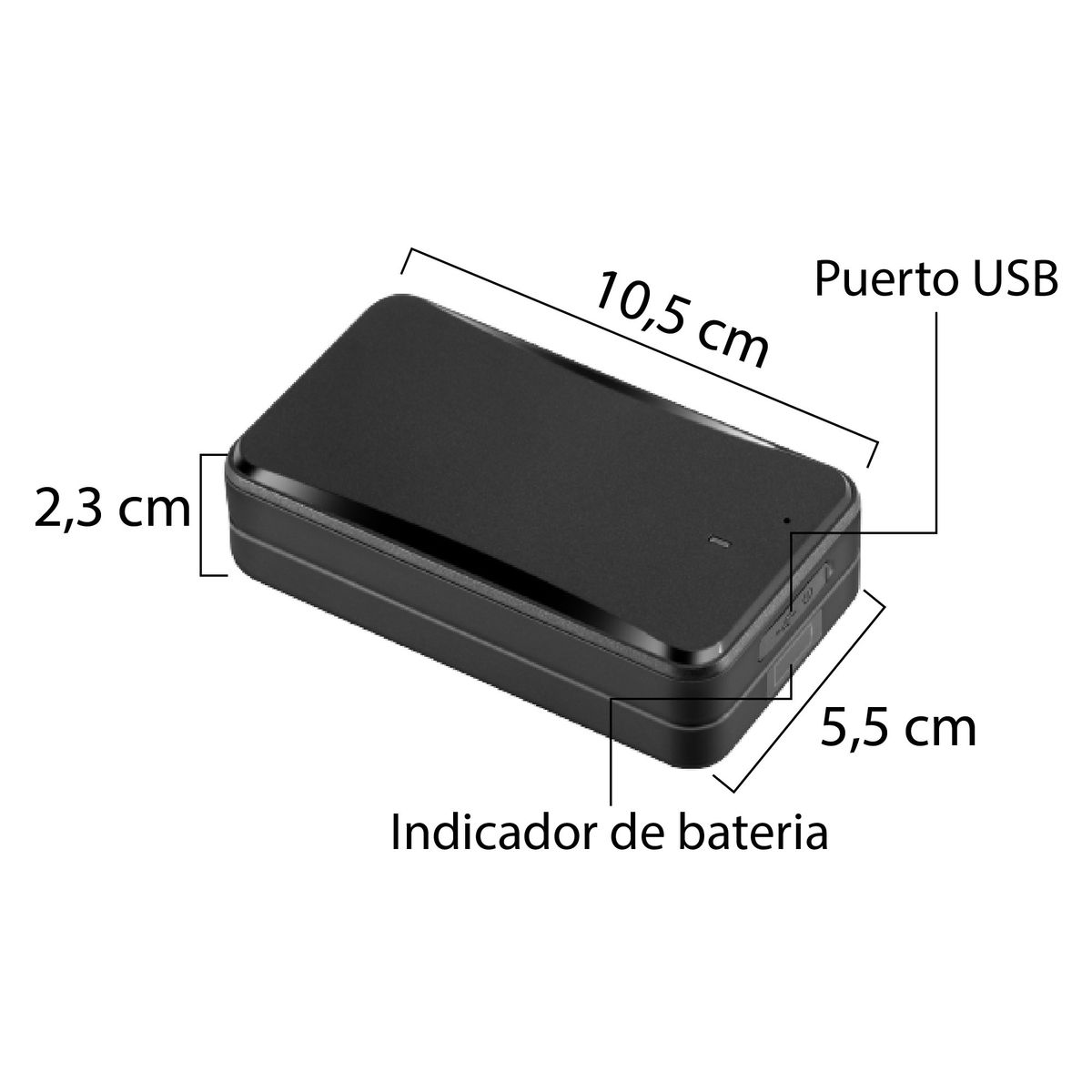 CONCOX - Gps Ll 301 Con Potente Imán Para Colocar En Vehículo