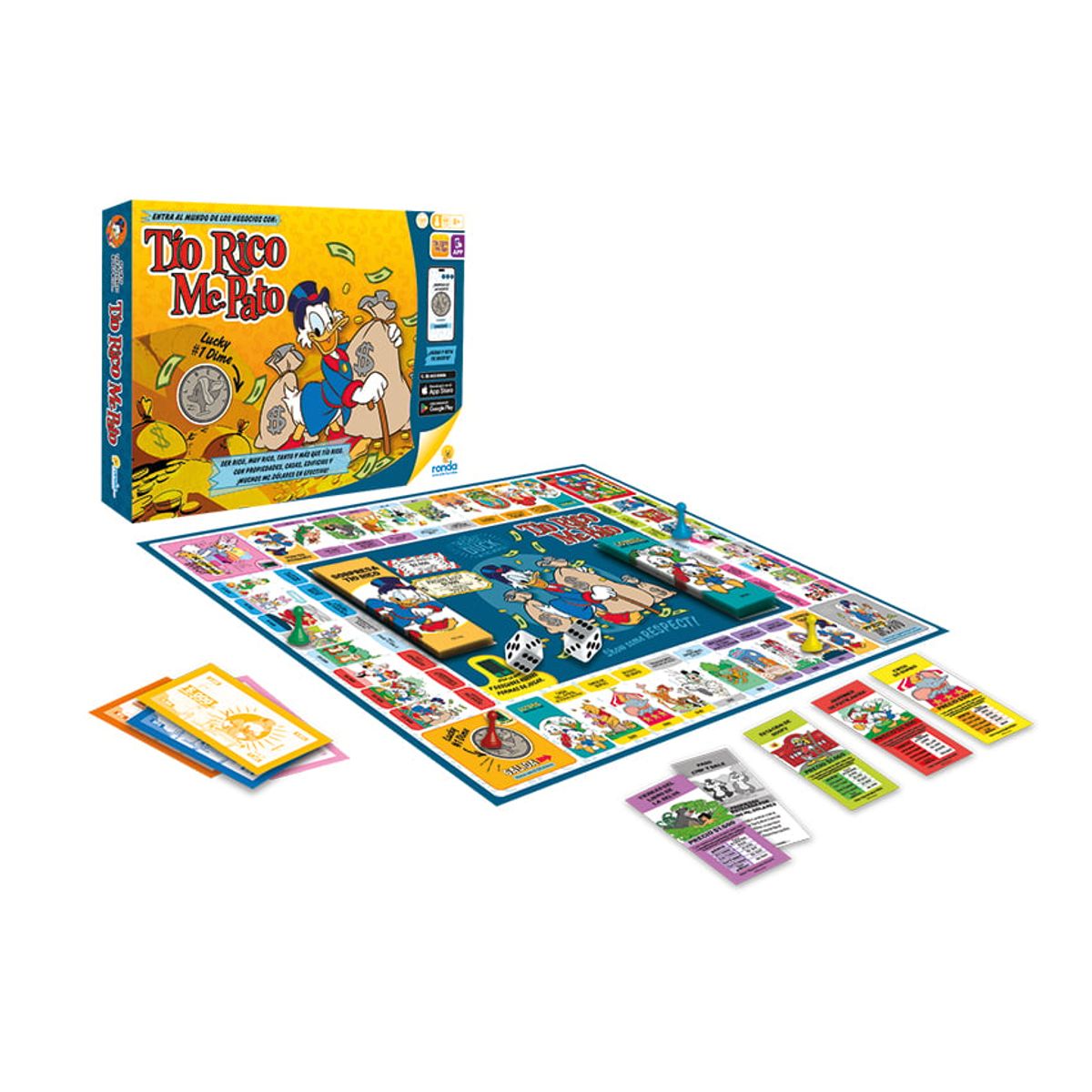 RONDA - Tio Rico Distributivo Juego de Mesa