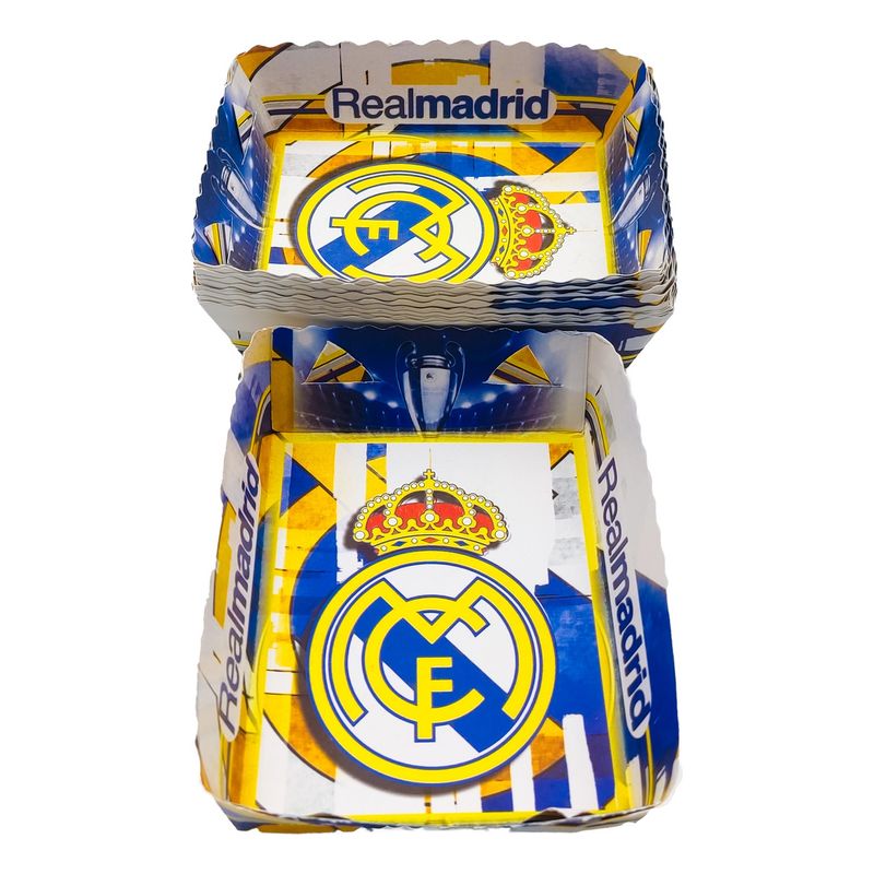 GENERICO - Kit 12 Platos Real Madrid España