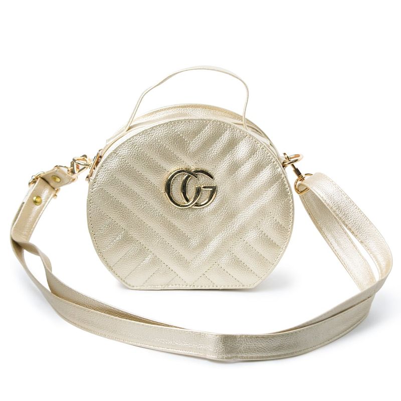 PRICE SHOES - Price Shoes bolso manos libres para mujer 73204CHAMPANA