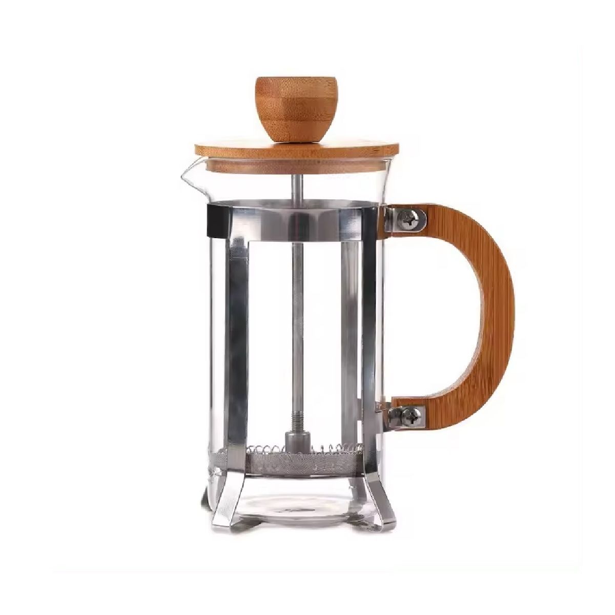 MUNDO BEBE - Cafetera Prensa francesa 350 Ml Vidrio A Presión Cafe