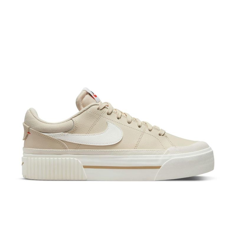 NIKE - Tenis Nike Court Legacy Lift Mujer-Beige