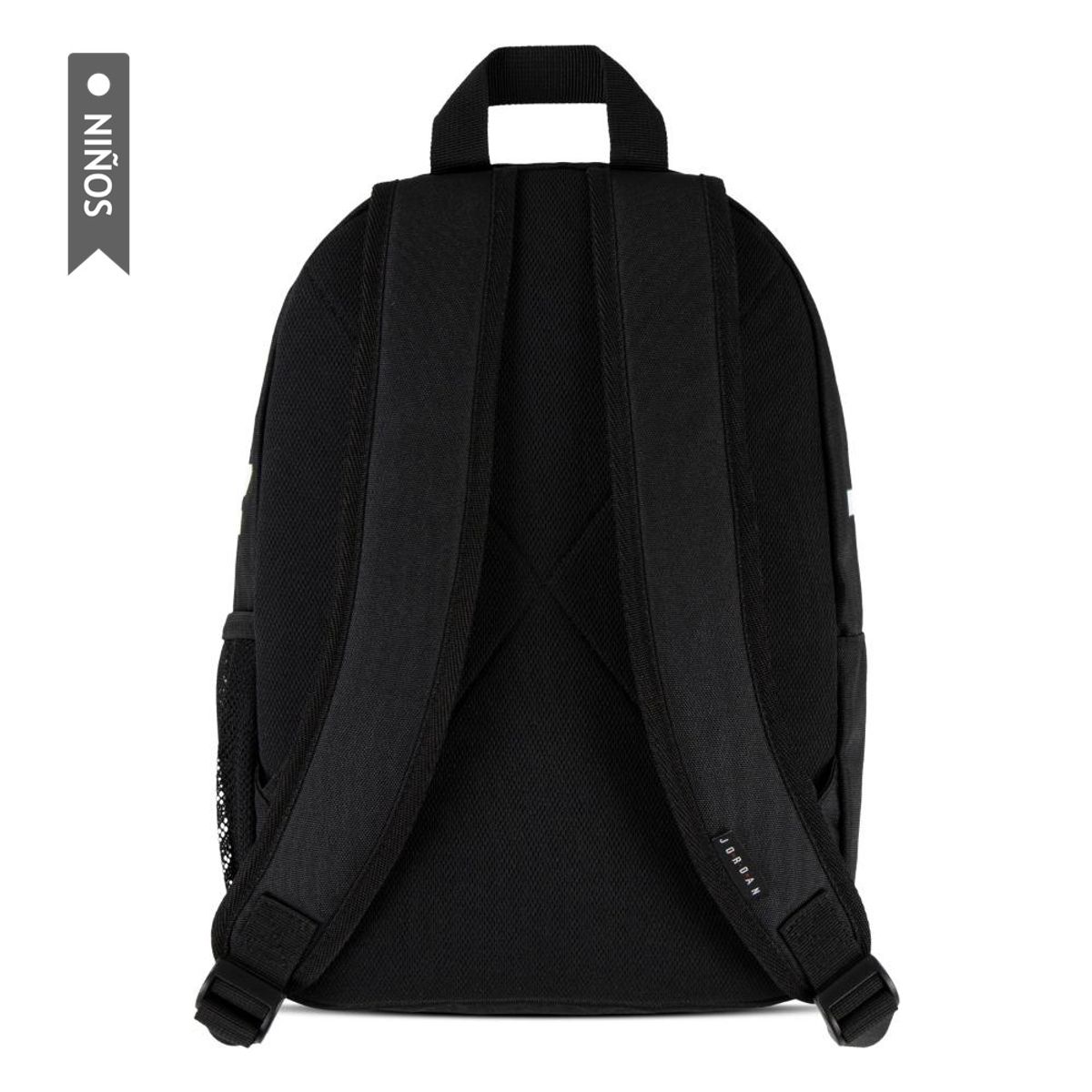 NIKE - Morral Jordan Air Mini Niño-Negro