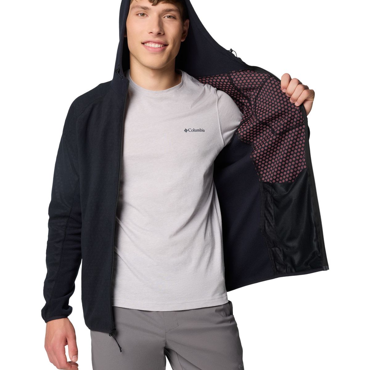 COLUMBIA - Saco Hombre Outdoor Tracks™ Hooded Full Zip II 2097621-XP9 COLUMBIA.