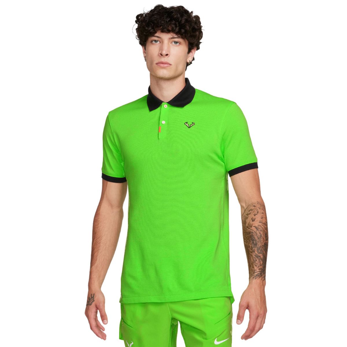 NIKE - Camiseta Polo Nike Dri Fit Rafa Tennis-Verde