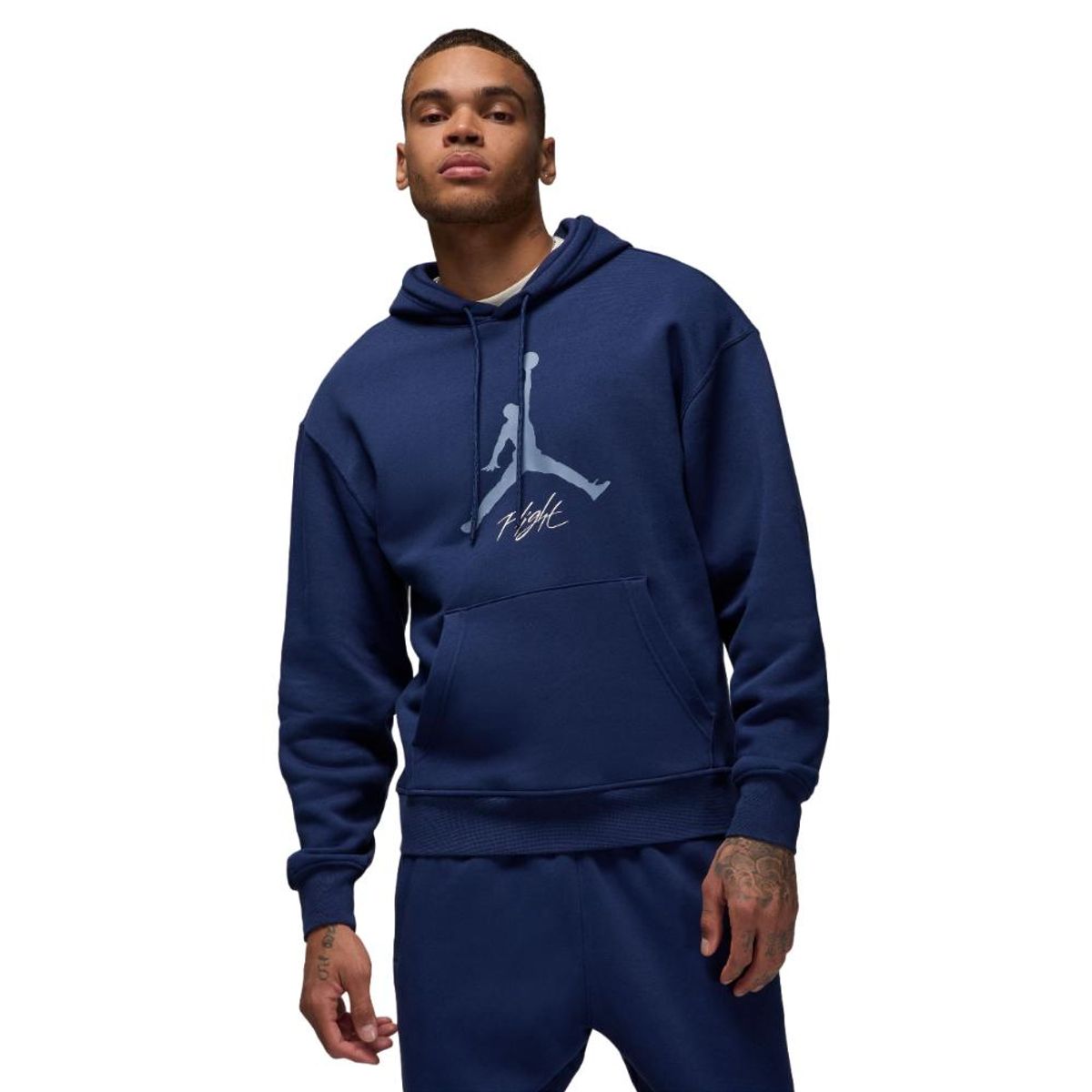 NIKE - Hoodie Jordan Brand Ess Fleece Baseline-Azul