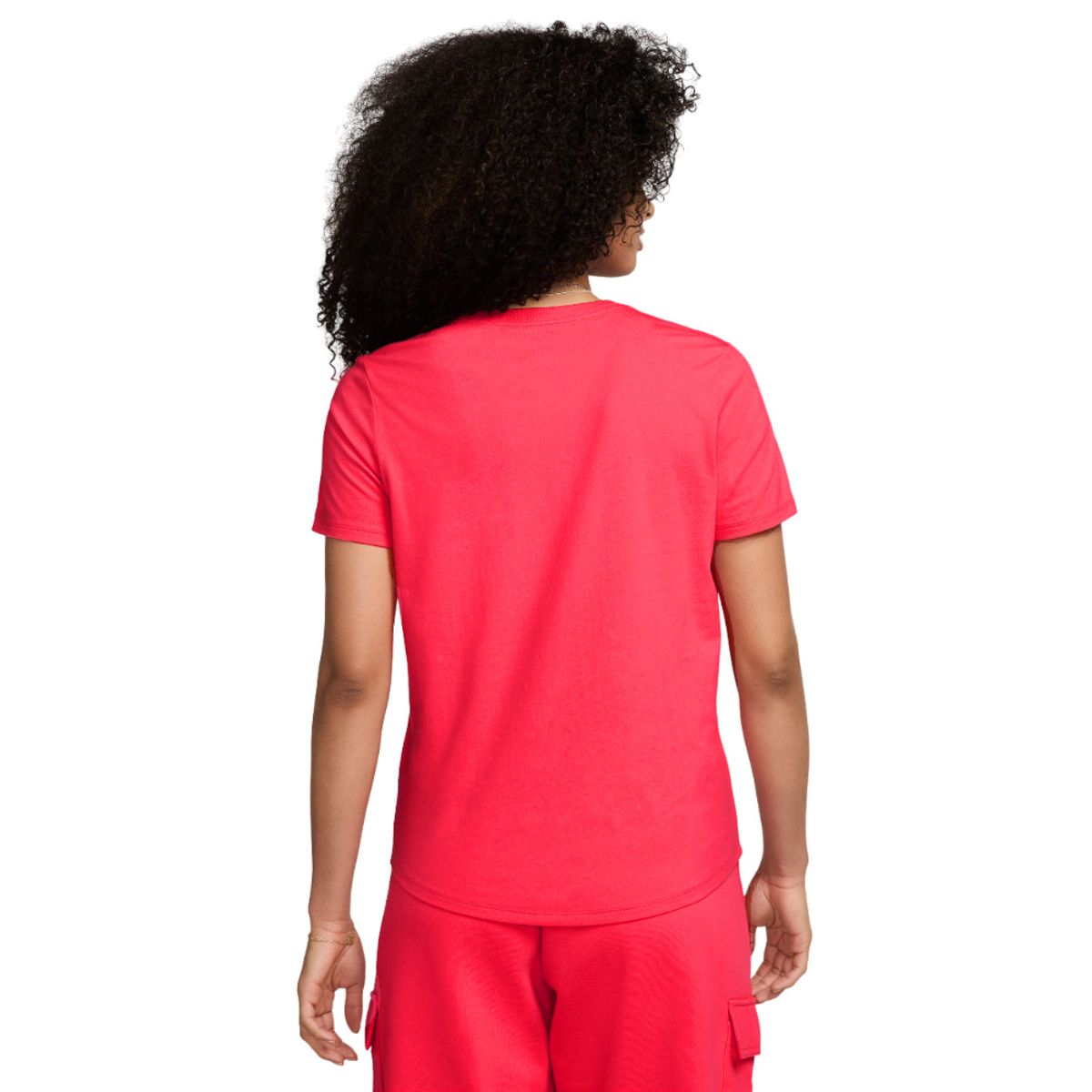 NIKE - Camiseta Nike Sportswear Essentials Mujer-Rojo