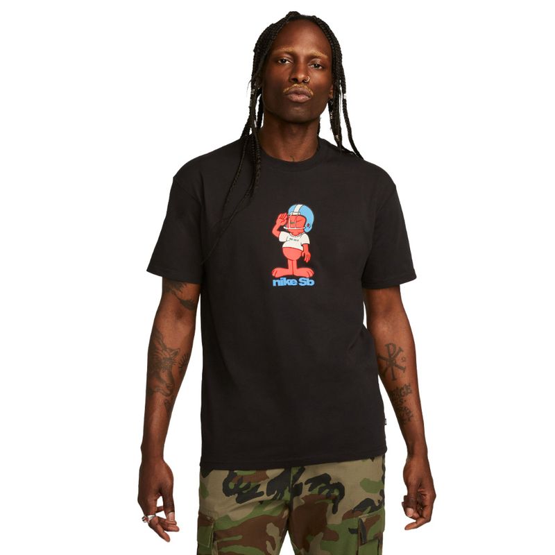 NIKE - Camiseta Nike Sb Te Saludo-Negro