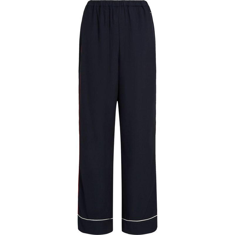 TOMMY HILFIGER - Pantalón azul con ribetes Tommy Hilfiger