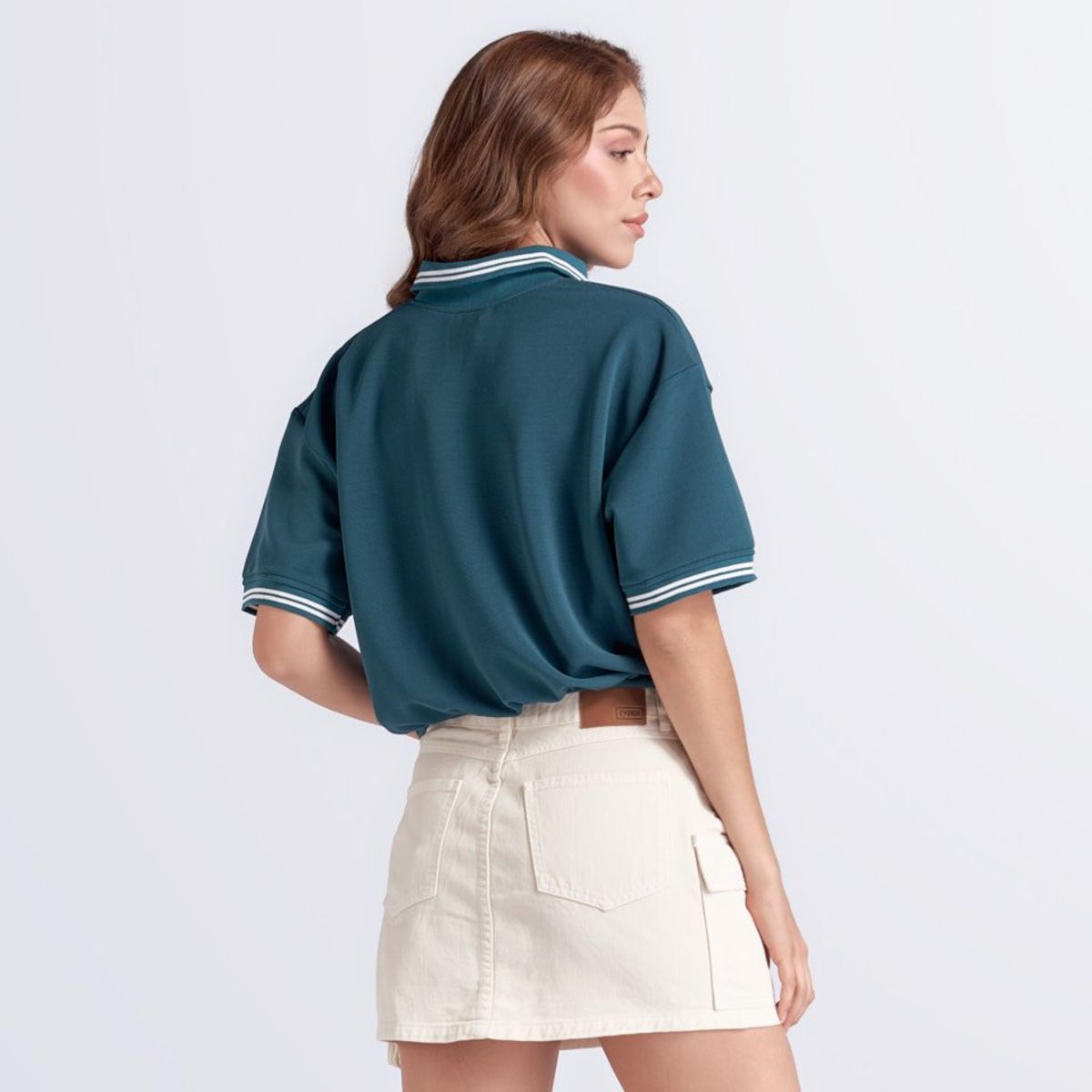 TYPER - Polo Oversize Unicolor Typer.-