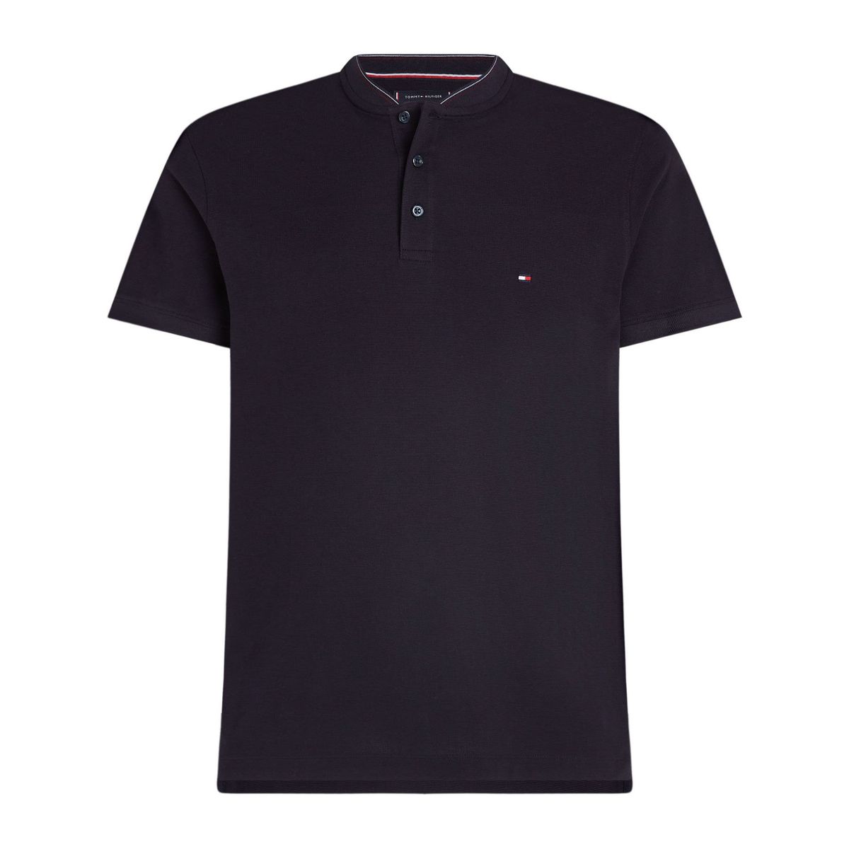 TOMMY HILFIGER - Polo azul de corte slim Tommy Hilfiger