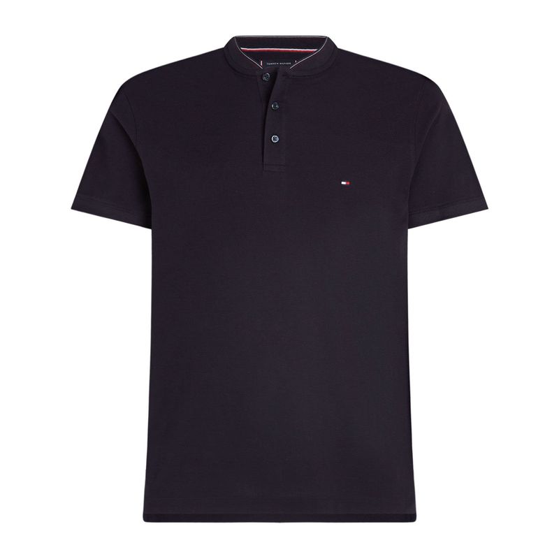 TOMMY HILFIGER - Polo azul de corte slim Tommy Hilfiger