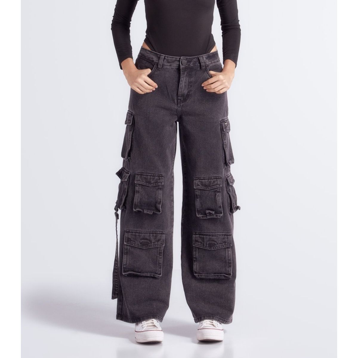 UNSER - Pantalon Cargo Con Bolsillos Unser