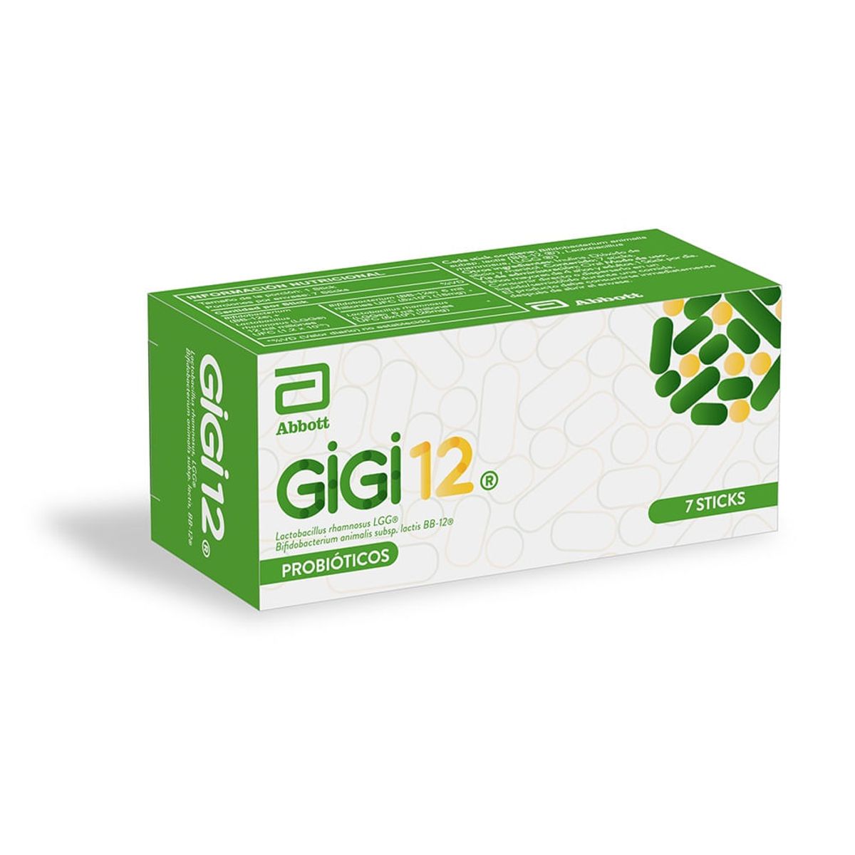 ABBOTT - Gigi 12 Probióticos X 7Und