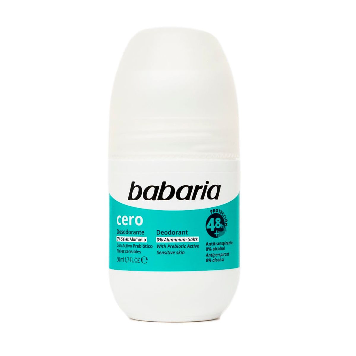 BABARIA - Desodorante Babaria Cero Roll On X 50Ml