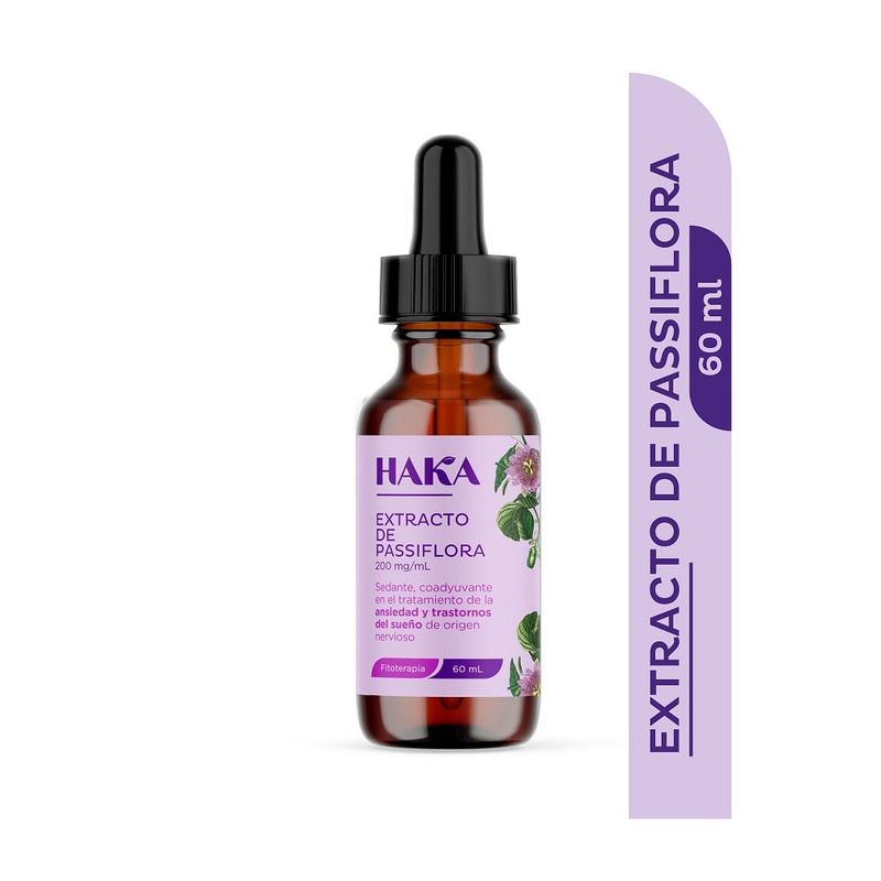 GENERICO - Extracto Passiflora Haka 200mg/ml X 60ml