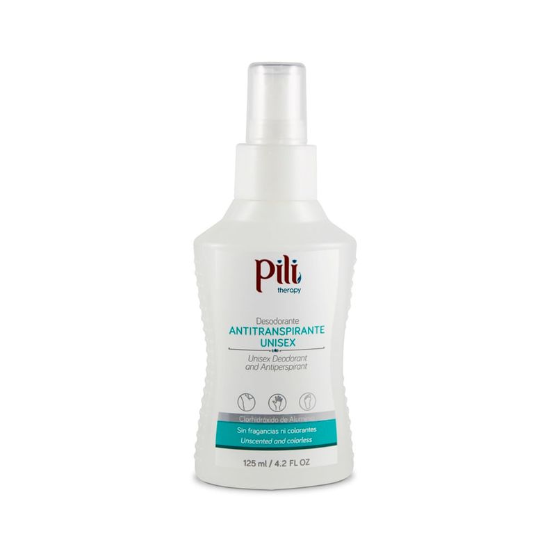 PILI - Desodorante Pili Antitranspirante Unisex Spray X 125Ml.---