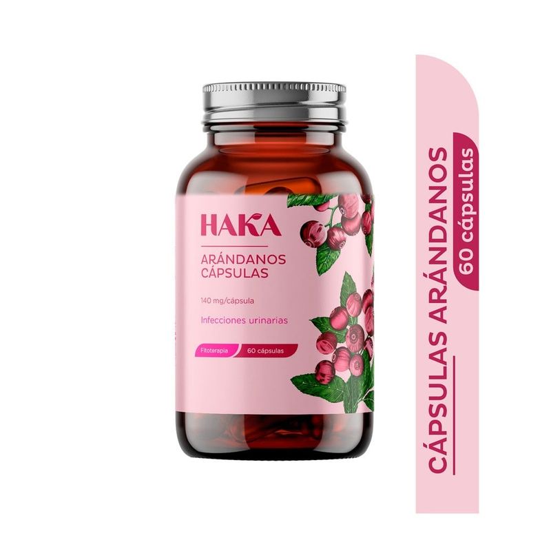 GENERICO - Arandanos Haka 140mg X 60 Capsulas