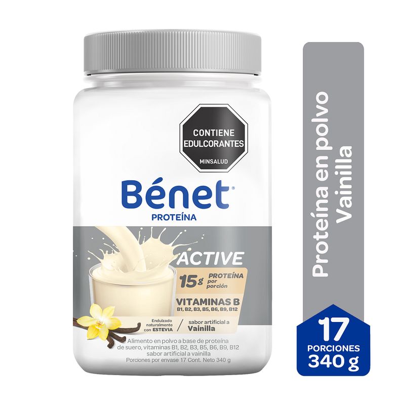 BENET - Benet Active Sabor Vainilla X 340g