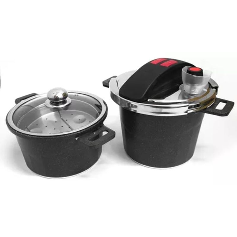 GENERICO - COMBO OLLA APRESION DE 4 Y  6 LITROS