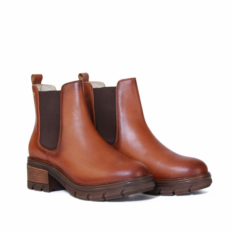 ANTONINA SHOES - Botas Estilo Chelsea Para Mujer Andalucía Miel