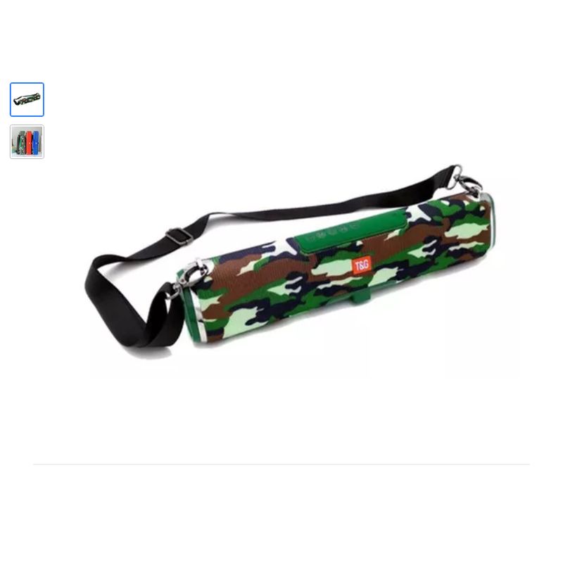 GENERICO - Parlante Portatil Inalambrico Bluetooth Carga Solar Tg-178 Militar