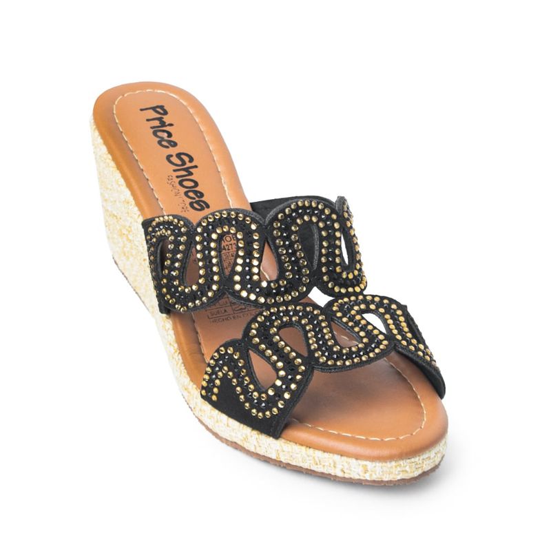 PRICE SHOES - Price Shoes Plataformas Moda Mujer 692S08NEGRO