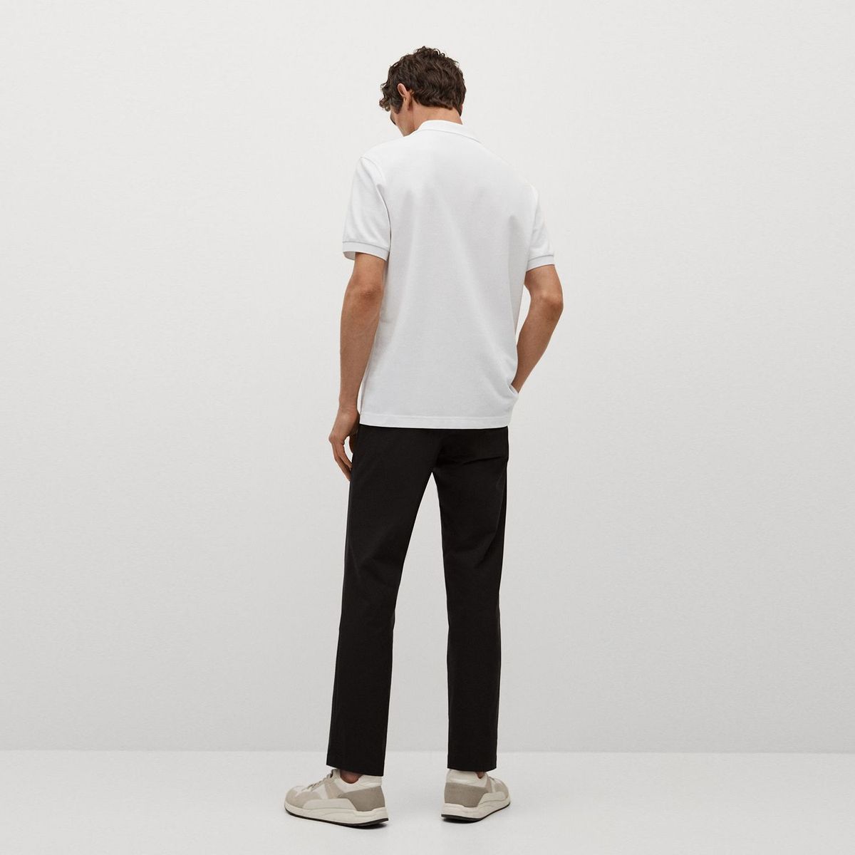 MANGO - Camiseta Polo Hombre Manga Corta MNG MAN