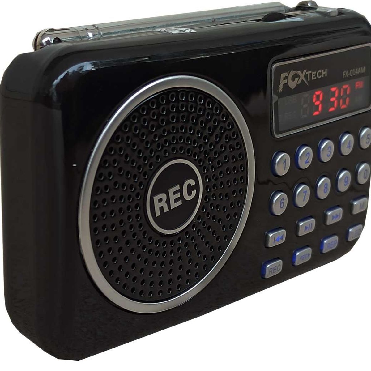GENERICO - Radio Digital Am Fm Usb Microsd Recargabl Bolsillo