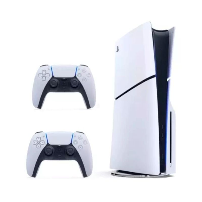 SONY - Consola Playstation 5 Slim Disco 1TB 2 Controles
