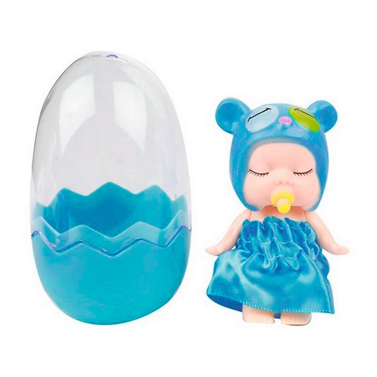 GENERICO - Muñeco Bebe Huevo Sorpresa Jugurete Multicolor X 3 Unidades