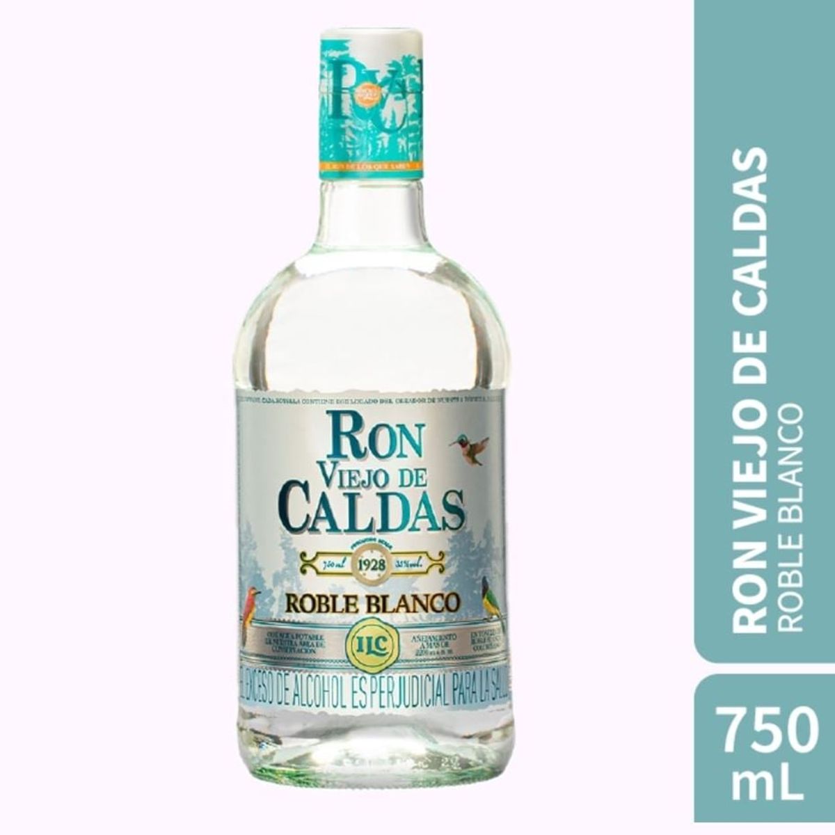 VIEJO DE CALDAS - Ron VIEJO DE CALDAS Roble blanco x750 ml