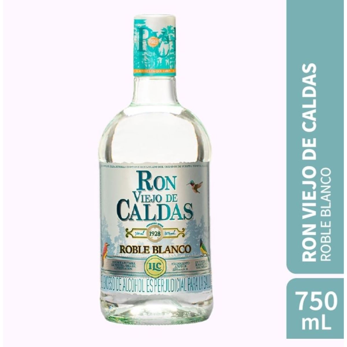 VIEJO DE CALDAS - Ron VIEJO DE CALDAS Roble blanco x750 ml
