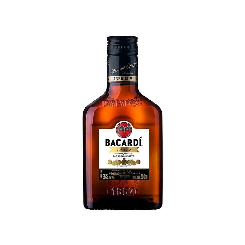 BACARDI - Ron Bacardí Añejo 200ml