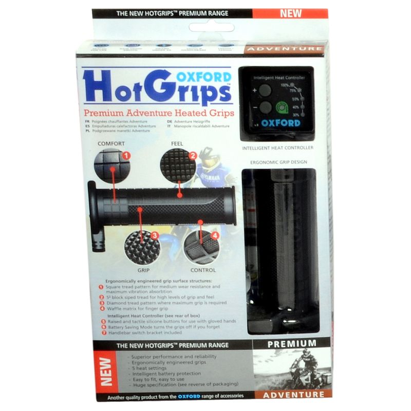 OXFORD - PUÑOS CON CALEFACCION OXFORD HOT GRIPS PREMIUM ADVENTURE