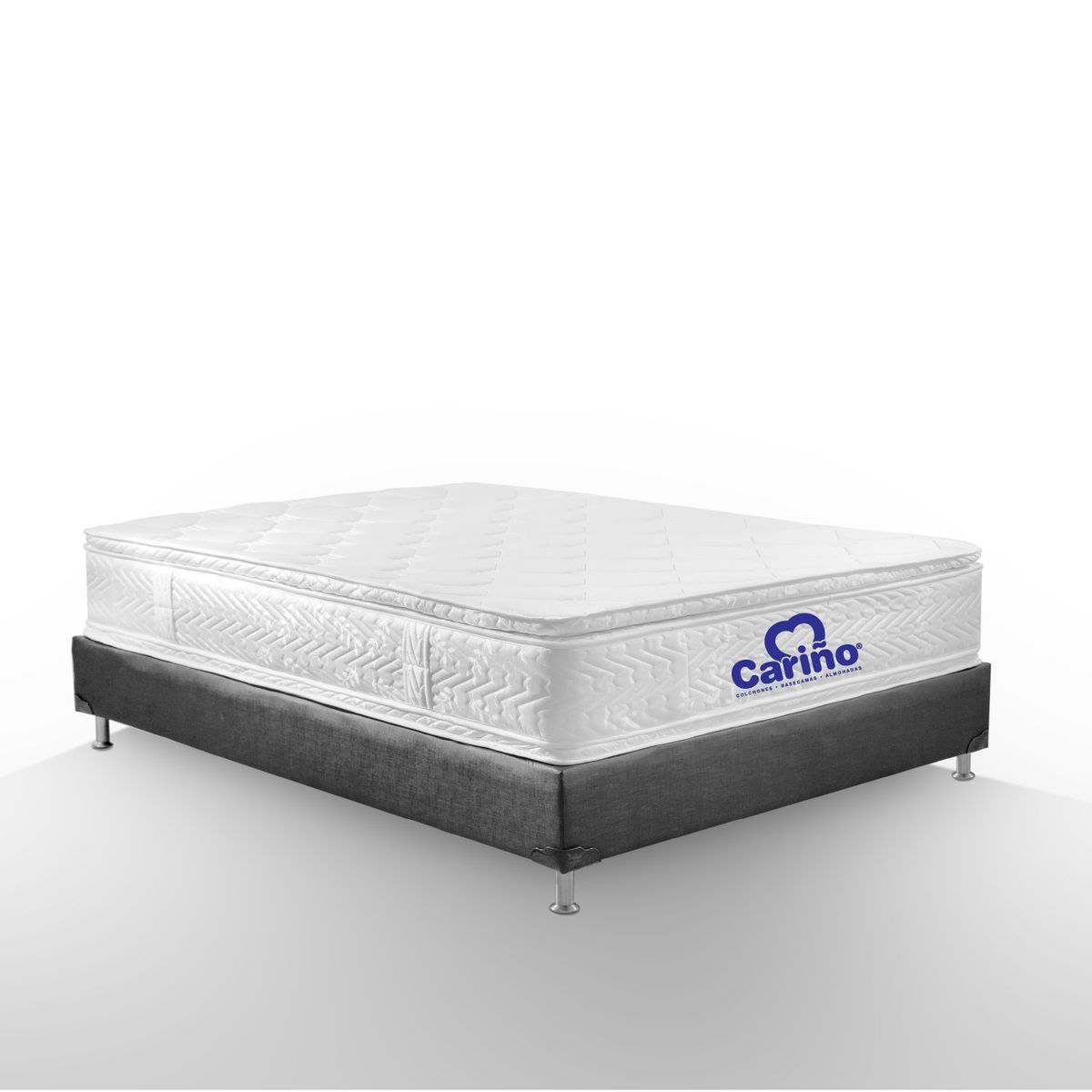 COLCHONES CARIÑO - Colchón Splendor Doble con Base Cama 140 x 190 cm.