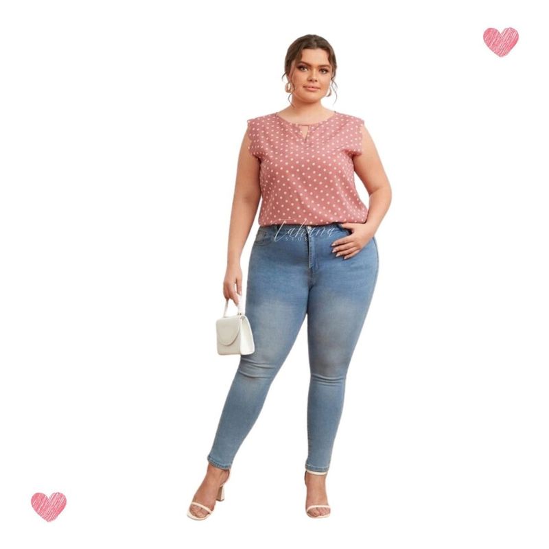 GENERICO - Blusa Tallas Grandes Juveniles Gorditas Moda 3xl 4xl_.