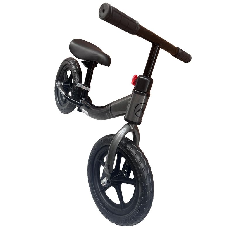 GENERICO - Bicicleta de impulso para niños Negra ruedas plastico