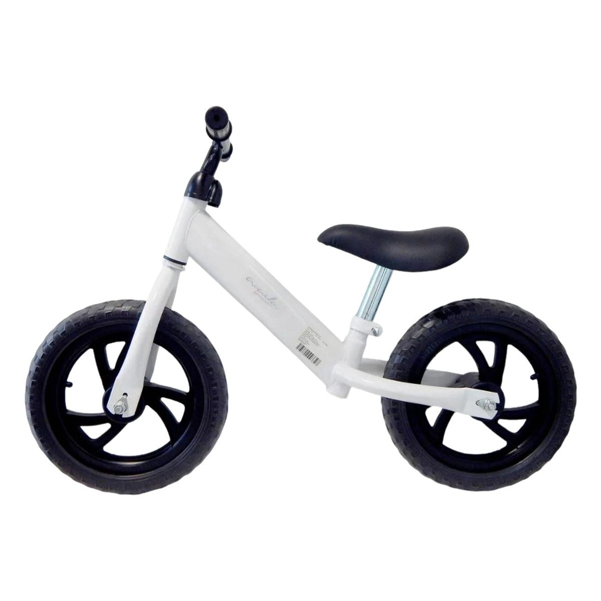 GENERICO - Bicicleta de impulso para niños Blanco ruedas plastico