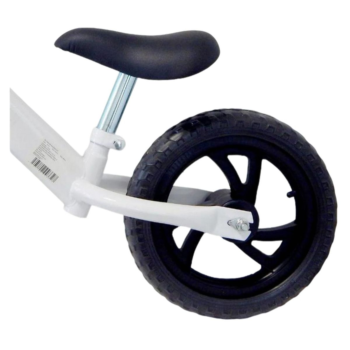 GENERICO - Bicicleta de impulso para niños Blanco ruedas plastico