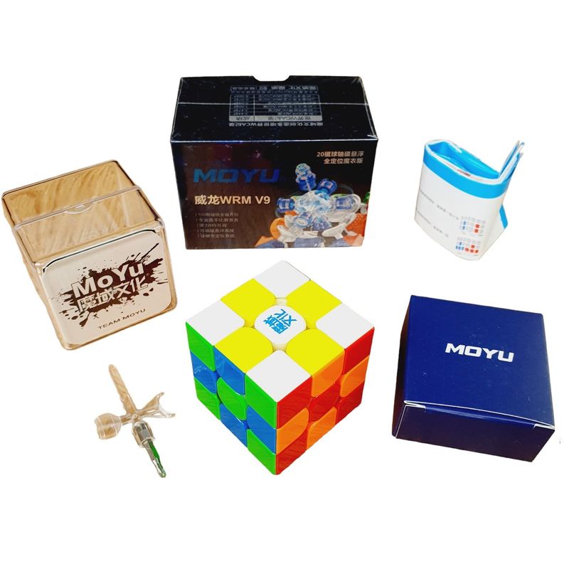 MOYU - Weilong V9 Ballcore 20 Imanes Uv Magnetico Cubo Rubik 3x3