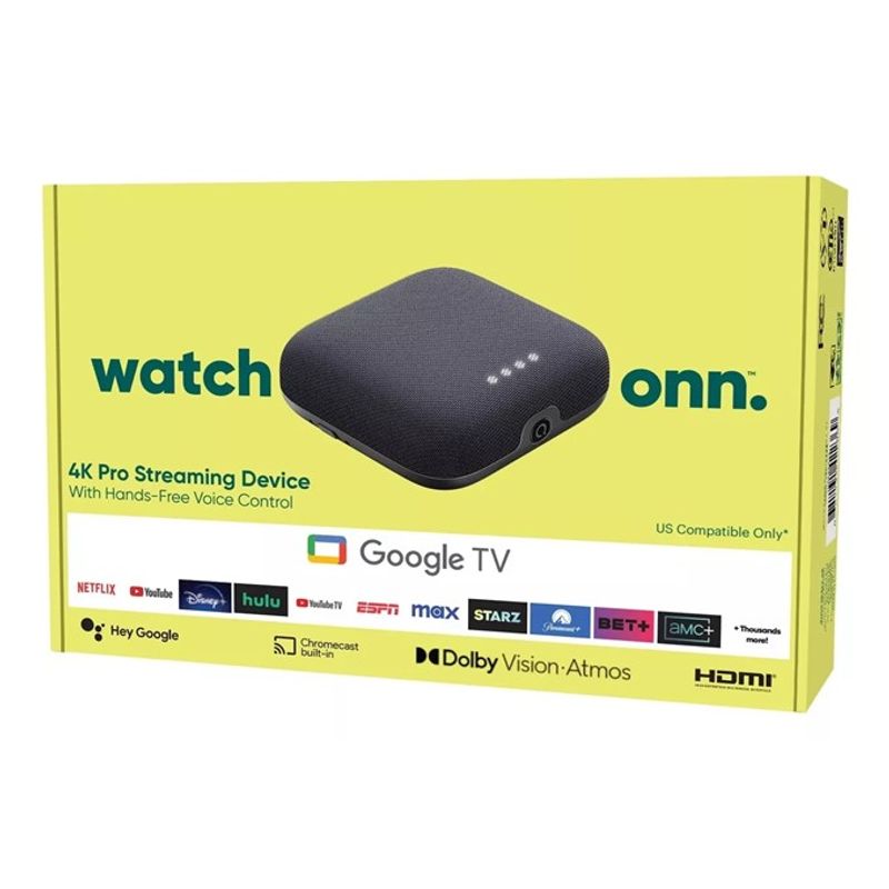 GENERICO - Onn 4k Pro Google Tv Uhd Streaming Convertidor Smart Tv