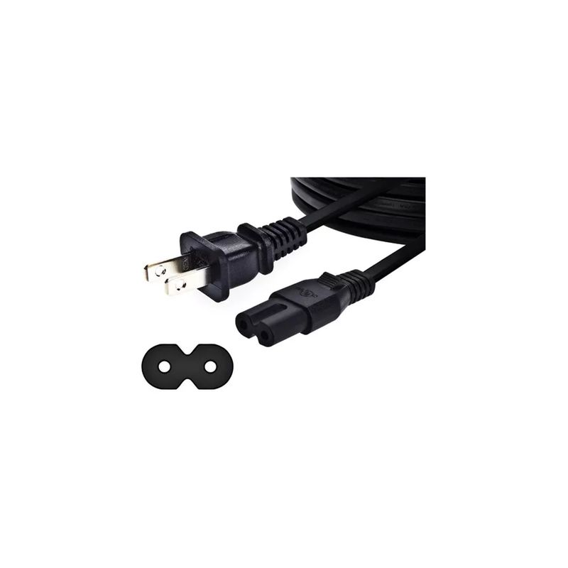 GENERICO - Cable De Poder PS2 PS3 PS4 Xbox One S.