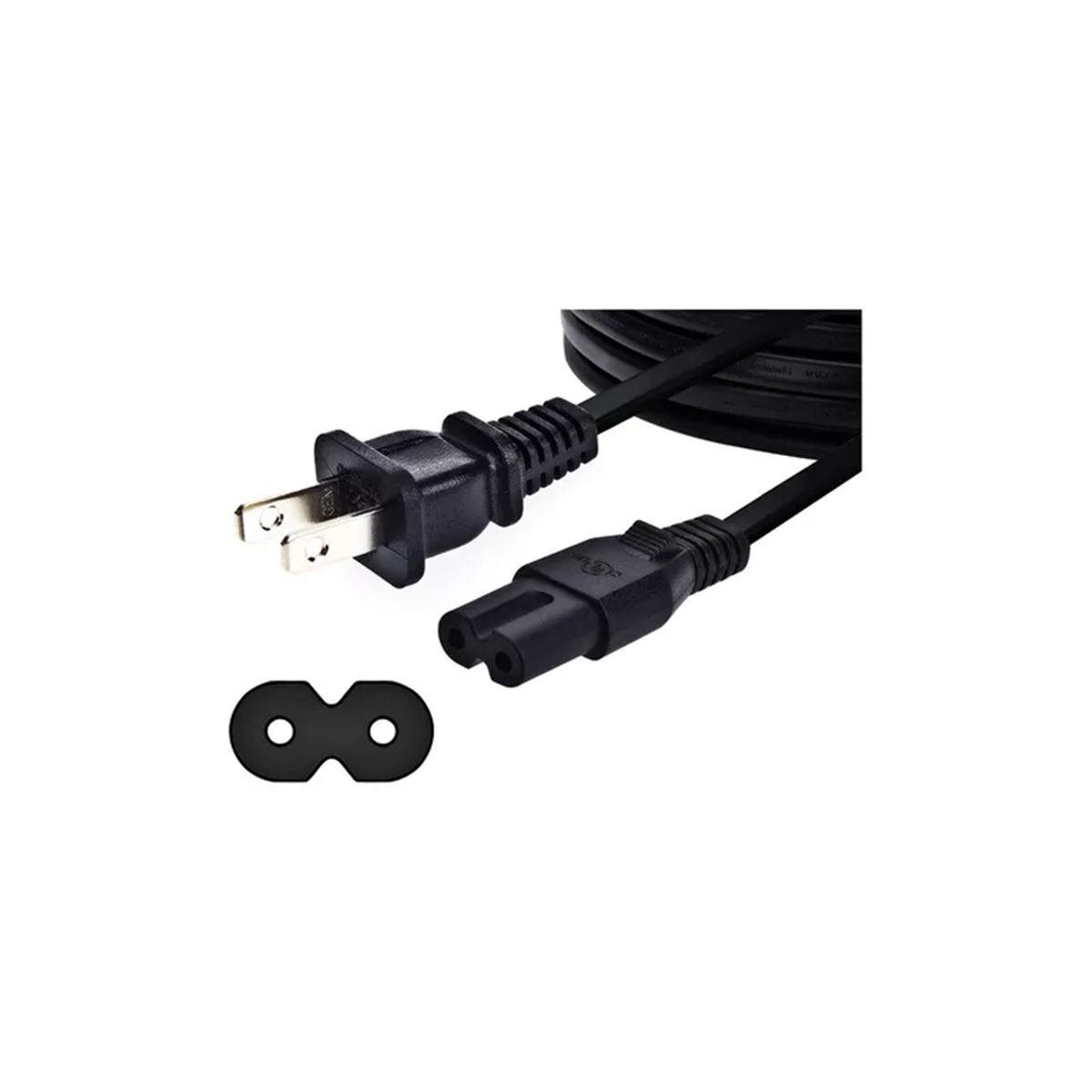 GENERICO - Cable Alimentación PS2 PS3 PS4 Xbox One S.