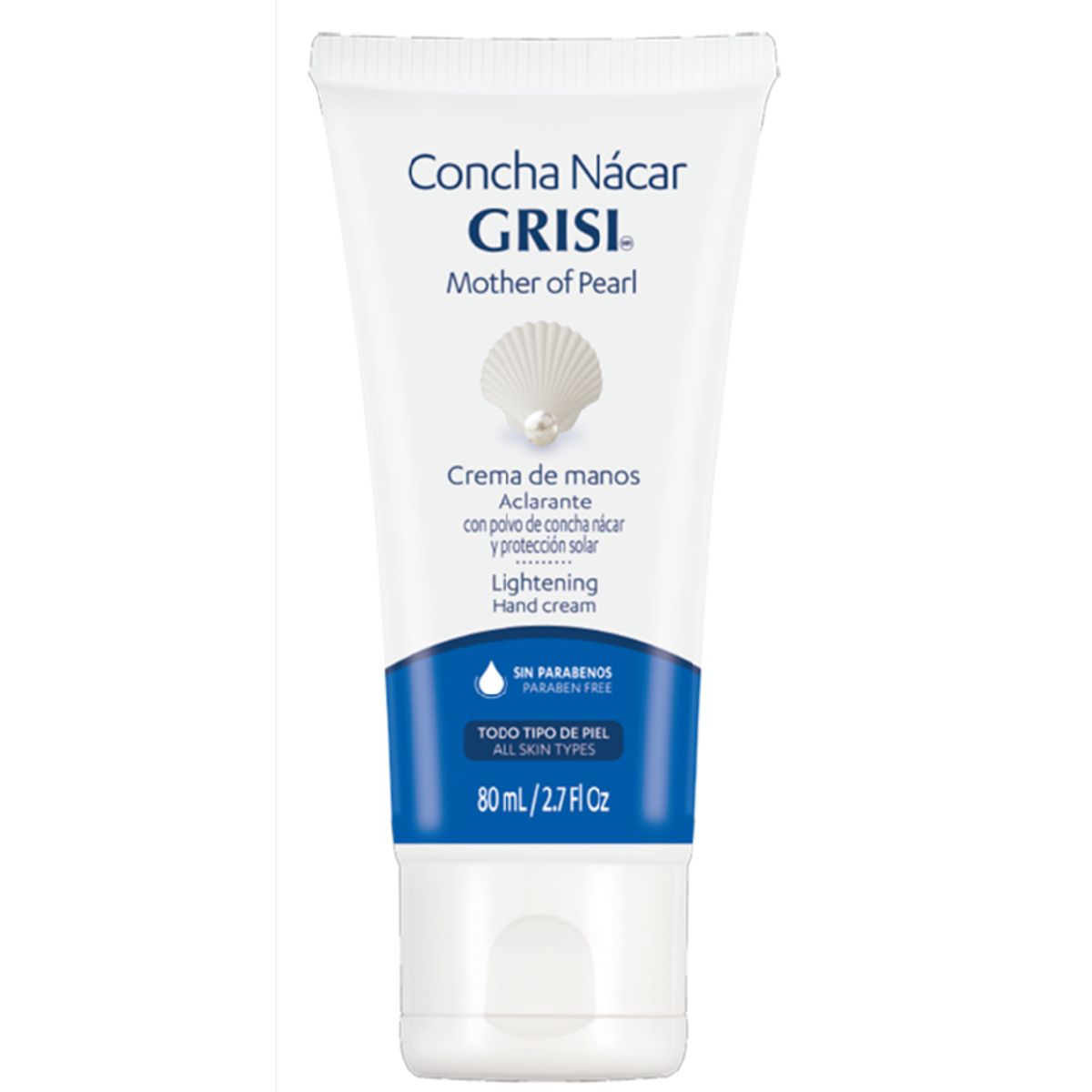 GENERICO - Crema de Manos Concha de Nacar 80ml - Grisi
