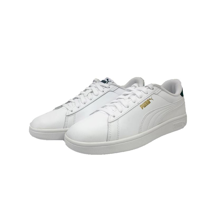 PUMA - Tenis Zapatillas Hombre Puma Smash 3.0 L Blanco Original