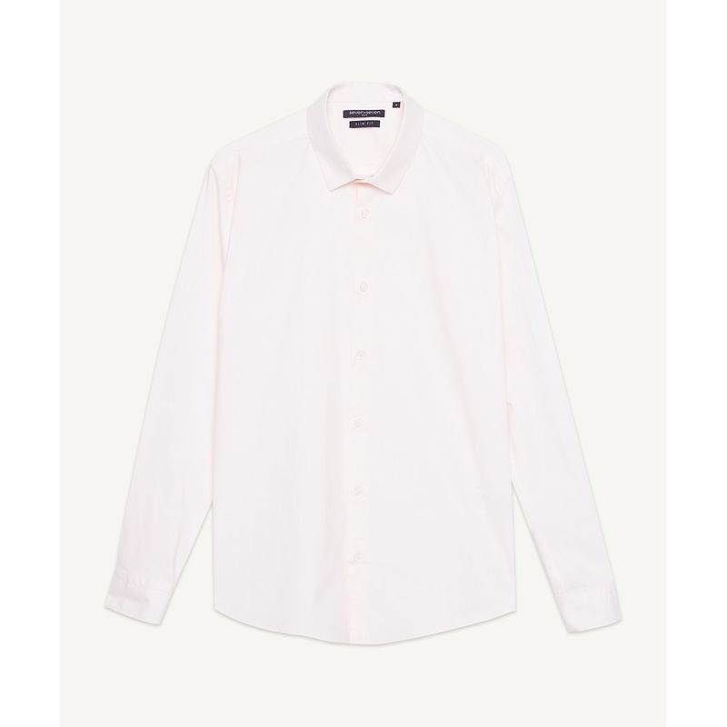 SEVEN SEVEN - Camisa Para Hombre Manga Larga  Color Rosa Marca Seven Seven #45011901