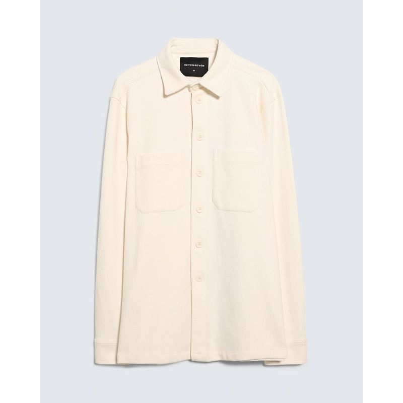 SEVEN SEVEN - Camisa Para Hombre Marca Seven Blanco En Algodón #45012009