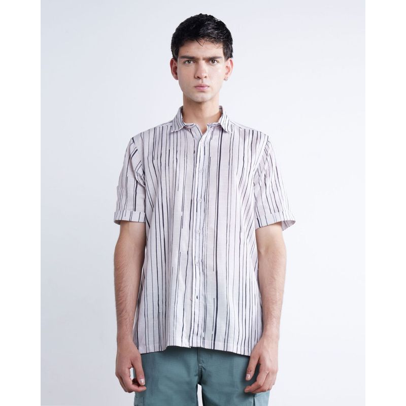 SEVEN SEVEN - Camisa Para Hombre Manga Corta  Color Blanco Marca Seven Seven #45011995