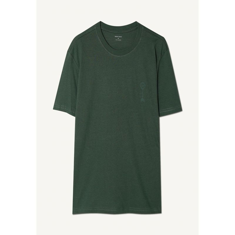 SEVEN SEVEN - Camiseta Para Hombre Manga Corta Color Verde Oscuro Marca Seven Seven #45092484